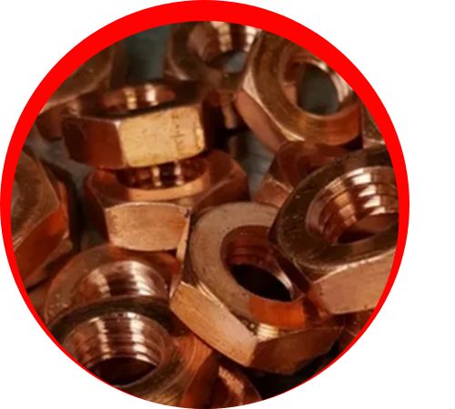 Copper Nickel Hex Nuts in UAE