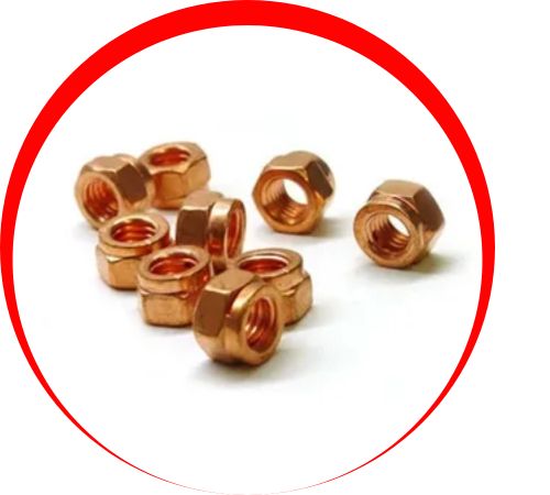Copper Nickel Nylon Insert Nuts in UAE